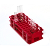 Bel-Art No-Wire Test Tube Rack;For 13-16MM Tubes, Red